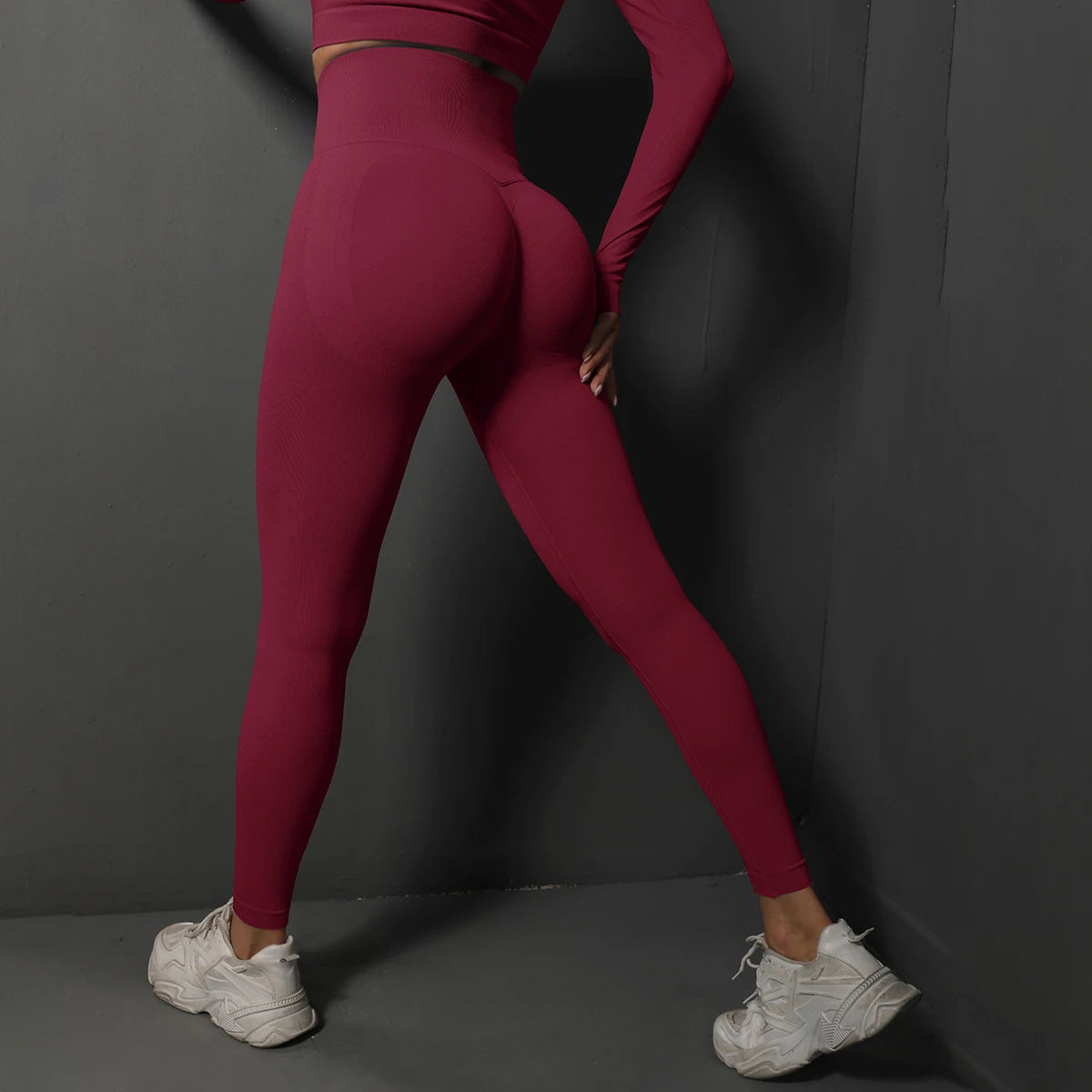 LuxeFit Sculpt & Lift Seamless High-Waist Booty Lifting Leggings