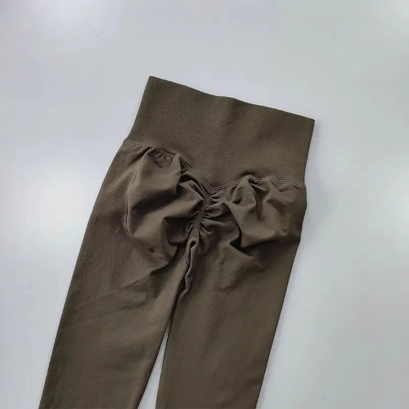 LuxeFit Sculpt & Lift High-Waist Seamless Yoga Leggings