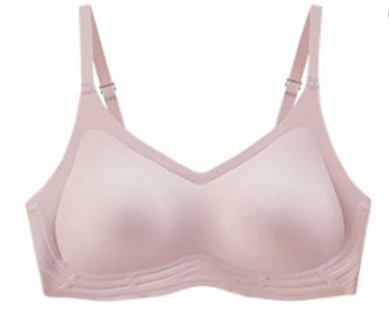 LuxeFit Seamless Comfort & Support V-Neck Bra