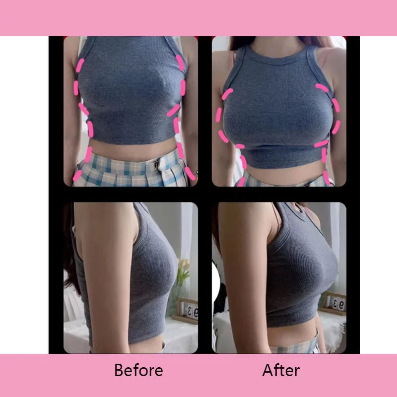LuxeFit Seamless Comfort & Support V-Neck Bra