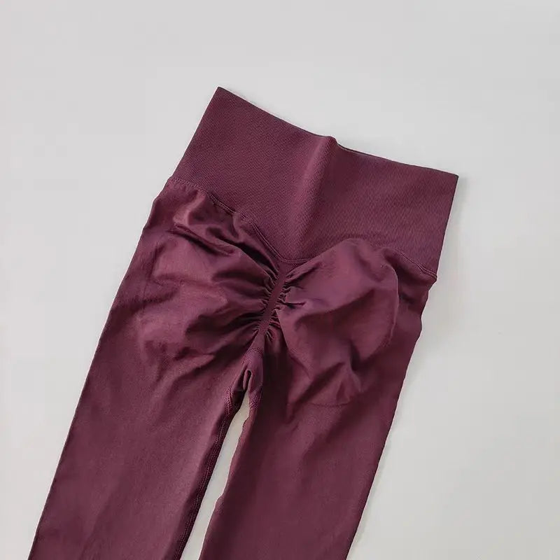 LuxeFit Sculpt & Lift High-Waist Seamless Yoga Leggings