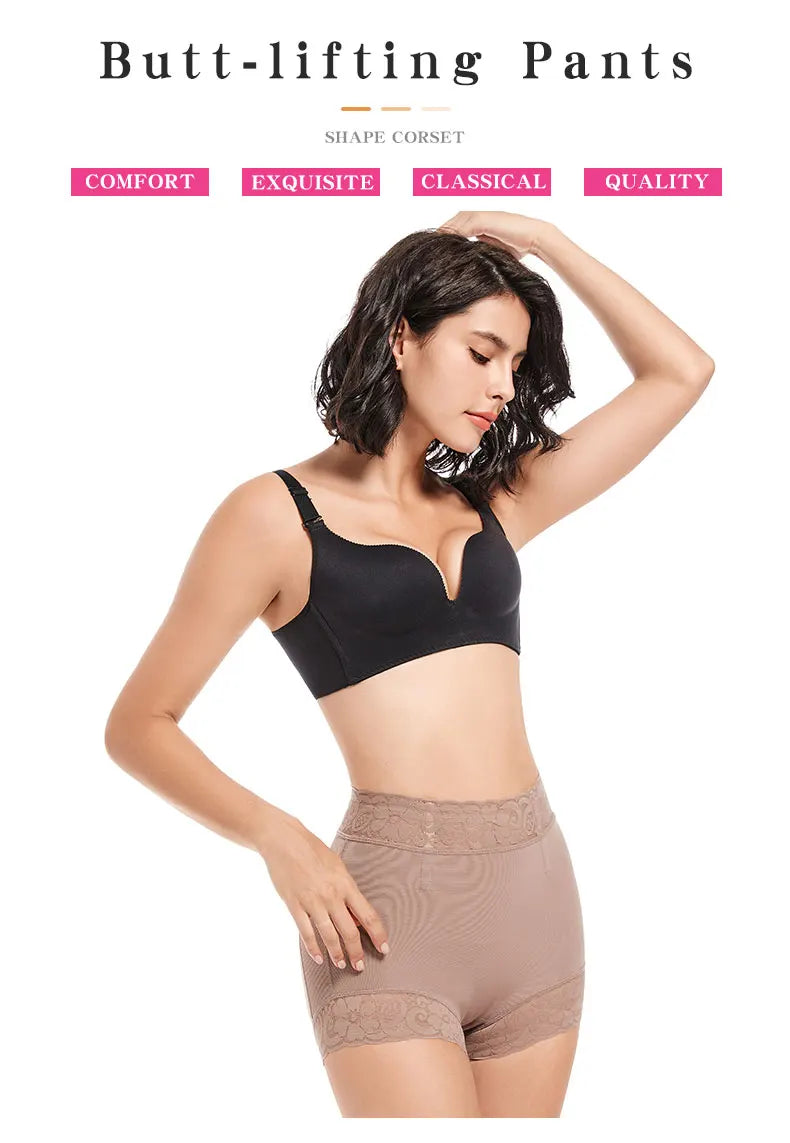 LuxeFit Sculpting Butt Lifter Shaper Shorts