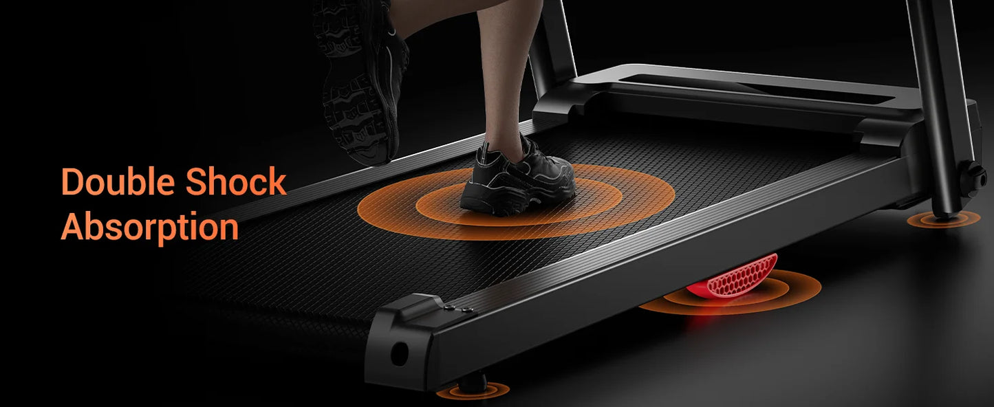 LuxeFit 3.0HP Foldable Home Treadmill