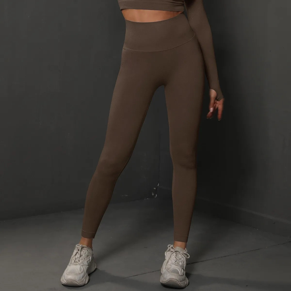 LuxeFit Sculpt & Lift High-Waist Seamless Yoga Leggings