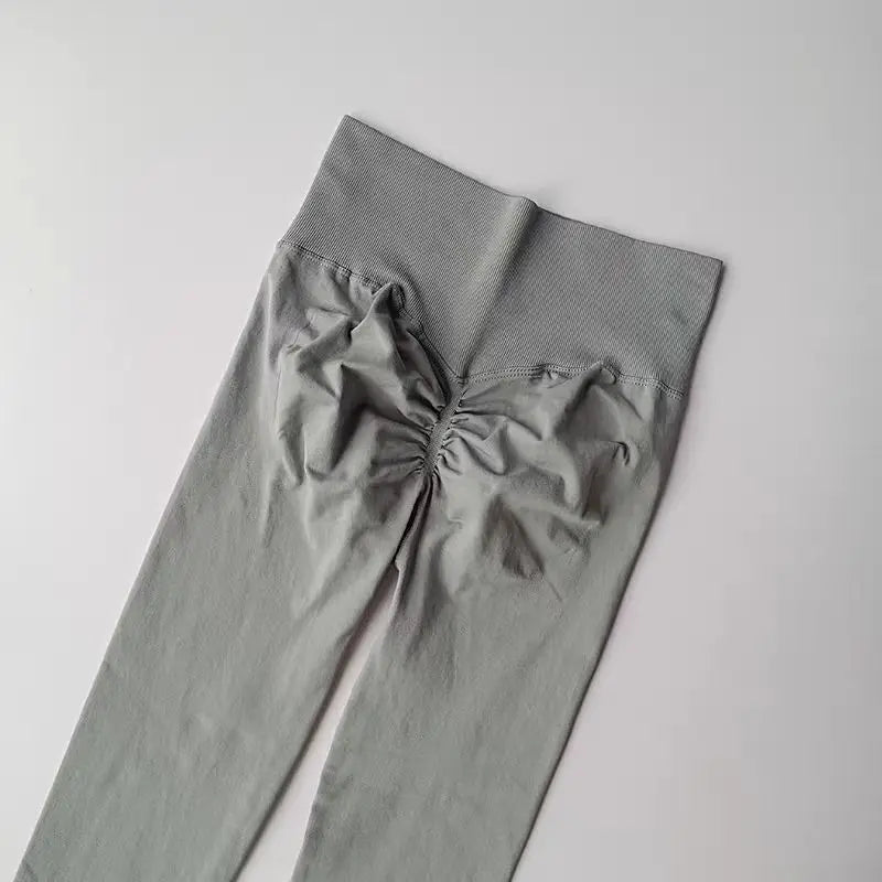 LuxeFit Sculpt & Lift High-Waist Seamless Yoga Leggings