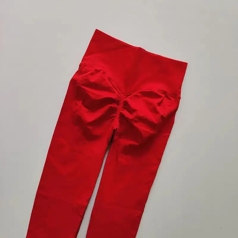LuxeFit Sculpt & Lift High-Waist Seamless Yoga Leggings