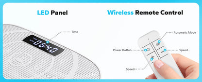 LuxeFit Whole Body Vibration Plate