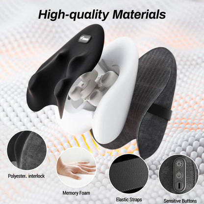 LuxeFit Heated Shiatsu Lumbar Support Pillow