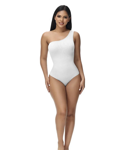 LuxeFit Seamless One-Shoulder Bodysuit