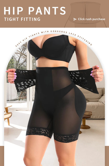 LuxeFit Padded Butt Lifter & Tummy Control Shaper