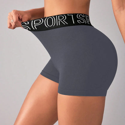 LuxeFit Sculpting High-Waist Yoga Shorts